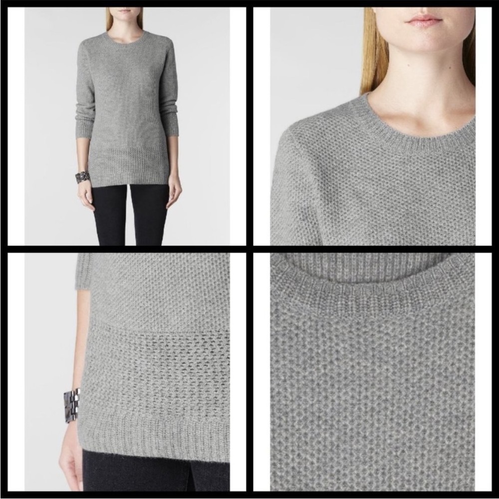 All Saints 100% Cashmere Char Boyfriend Jumper Sweater - Picture 3 of 15